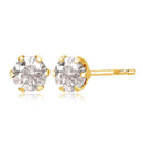一粒ダイヤモンド ピアス レディース 計 0.3ct のカラバリ