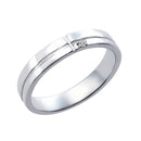 ペアリング 指輪 ダイヤモンド シルバー925 カップル マリッジリング 結婚指輪 sv-r-s-127ml