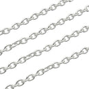 シアーズ あずき チェーン ネックレス シルバー sv 925 幅 4.5mm