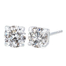 ピアス メンズ レディース ユニセックス キュービックジルコニア 5mm シルバー925 シルバーピアス