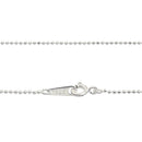 シアーズ カットボール チェーン ネックレス シルバー sv 925 幅 1.2mm