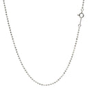シアーズ カットボール チェーン ネックレス シルバー sv 925 幅 1.8mm