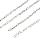 シアーズ ロール チェーン ネックレス シルバー sv 925 幅 3.3mm