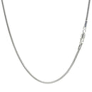 シアーズ スネーク チェーン ネックレス シルバー sv 925 幅 2.0mm