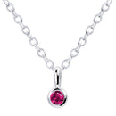 ネックレス レディース 一粒 フクリン 誕生石 ネックレス ダイヤモンド 誕生日 女性 13930-s