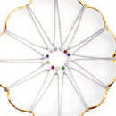 ネックレス レディース 一粒 フクリン 誕生石 ネックレス ダイヤモンド 誕生日 女性 13930-s