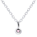 ネックレス レディース 一粒 フクリン 誕生石 ネックレス ダイヤモンド 誕生日 女性 13930-s