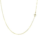 あずきチェーン K18 18金 ゴールドチェーン フラット アズキ 小豆 ネックレス チェーン 1.04mm 40cm 20027801054