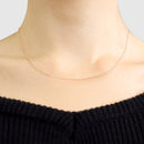 あずきチェーン K10YG 10金イエロー ゴールド ネックレスチェーン アズキ 小豆 0.85mm 40cm 20080413012