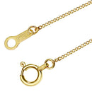 喜平チェーン K18 18金 ゴール 2面ダイヤカット ネックレス チェーン 0.85mm 40cm 76041010727