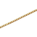 ベネチアンチェーン K18 18金 ゴールド 4面ダイヤカット ネックレス チェーン 0.5mm 40cm 76041011347