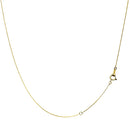 ベネチアンチェーン K18 18金 ゴールド 4面ダイヤカット ネックレス チェーン 0.5mm 40cm 76041011347