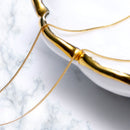 ベネチアンチェーン K18 18金 ゴールド 4面ダイヤカット ネックレス チェーン 0.5mm 40cm 76041011347