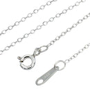 シルバー チェーン ネックレス あずきチェーン 40cm/45cm/50cm/55cm/60cm cl25