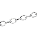 シルバー チェーン ネックレス あずきチェーン 40cm/45cm/50cm/55cm/60cm cl25