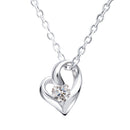 ネックレス レディース オープンハート 誕生石 ネックレス e-1658