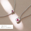 ネックレス レディース オープンハート 誕生石 ネックレス e-1658