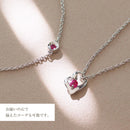ネックレス レディース オープンハート 誕生石 ネックレス e-1658