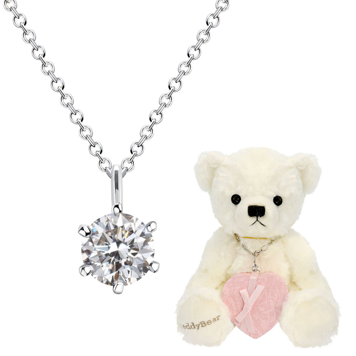 スワロフスキー　テディシリーズ　ネックレス　ブレスレット　セット ♡ 210.jpg