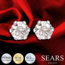 ダイヤモンドピアス 一粒ダイヤ 計 0.3ct Pt900 プラチナ ピアス K18YG K18PG p7844a-whpt