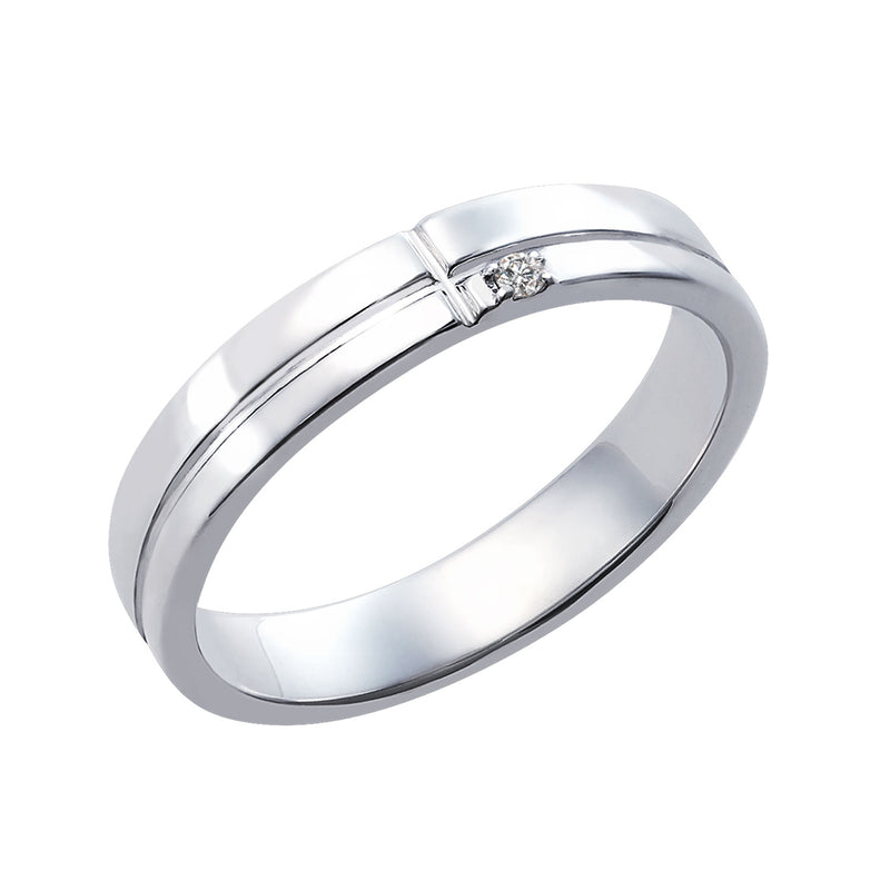 ペアリング 指輪 ダイヤモンド シルバー925 カップル マリッジリング 結婚指輪 sv-r-s-127ml