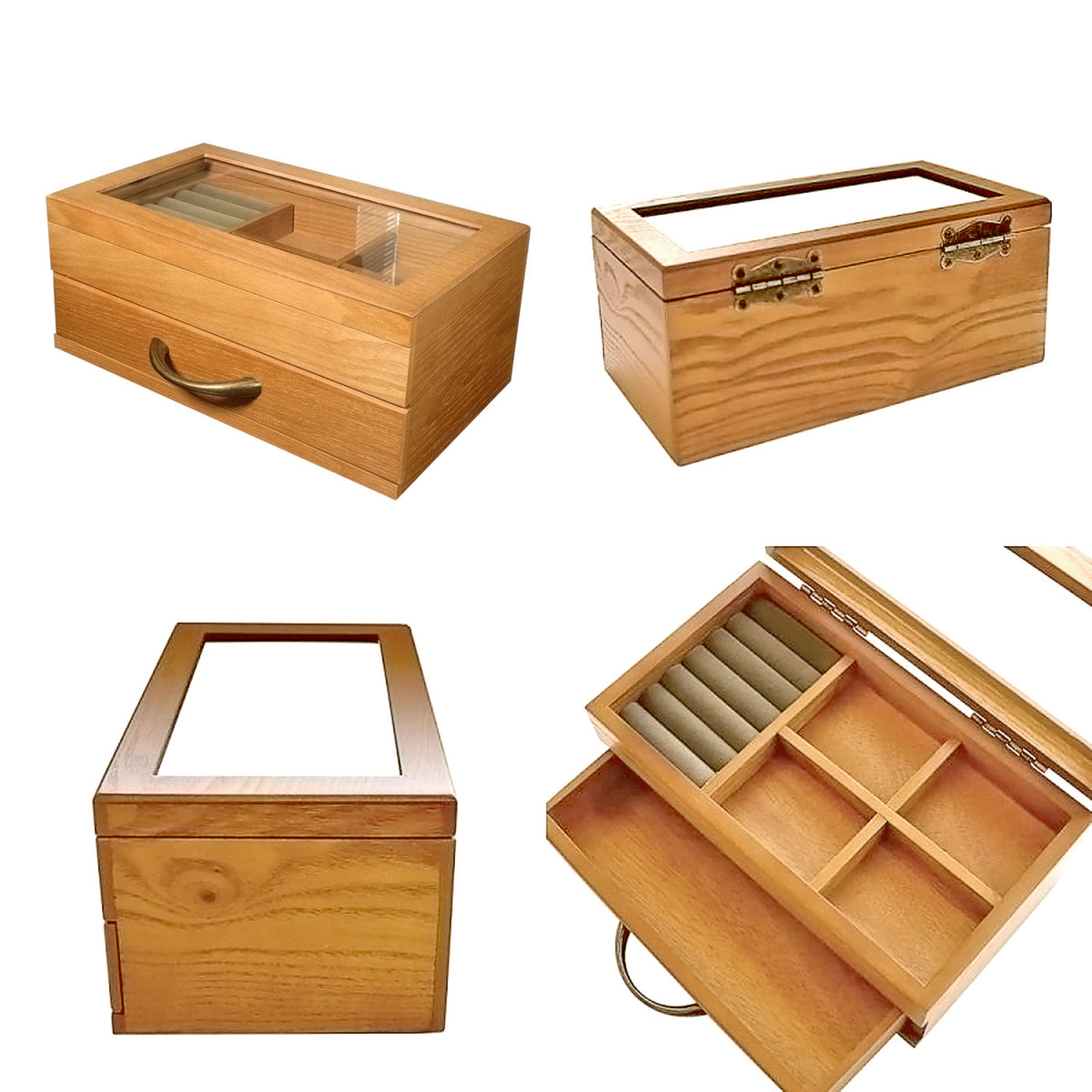 ジュエリーボックス 木製 宝石箱 収納 大容量