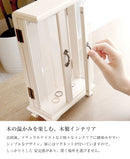 ジュエリーボックス 木製 ネックレススタンド アクセサリー ボックス 宝石箱 収納 大容量