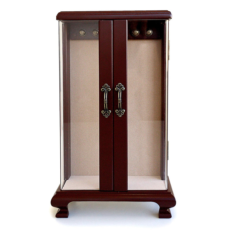 ジュエリーボックス 木製 ネックレススタンド アクセサリー ボックス 宝石箱 収納 大容量
