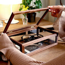 ジュエリーボックス 木製 アクセサリー コレクション ボックス  宝石箱 収納 大容量 ネックレス リング ピアス レディース プレゼント