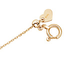 アジャスター ネックレス 10金 K10 ゴールド スライド式 アジャスターパーツ カットあずき ベネチアン 10cm WG or YG or PG saj97-0001