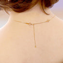 アジャスター ネックレス 10金 K10 ゴールド スライド式 アジャスターパーツ カットあずき ベネチアン 10cm WG or YG or PG saj97-0001