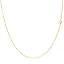 ネックレス チェーン 10金 K10 ゴールド ベネチアン 40cm WG or YG or PG sc97-0001