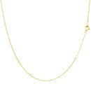 ネックレス チェーン 10金 K10 ゴールド カットあずき 40cm WG or YG or PG sc97-0002