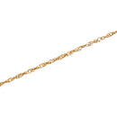 ネックレス チェーン 10金 K10 ゴールド スクリュー 40cm WG or YG or PG sc97-0003