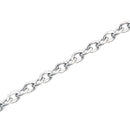 ネックレス チェーン チェーンのみ 長さ 45/50/55/60cm ステンレス メンズ レディース あずき 幅 約3.0mm サージカルステンレス SUS316L scls80