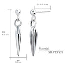 ピアス メンズ レディース シルバー925 se01-0003