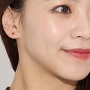 ピアス レディース K10 天然石 スタッドピアス 一粒 4本爪 10金 ゴールド se105-0003