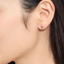 ピアス レディース K10 選べる天然石 スタッドピアス カボション 10金  スタッド ゴールド se105-0027