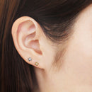 ピアス レディース サージカルステンレス 316L 片耳用 クローバーモチーフ 四つ葉