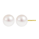 あこや真珠 K18 ゴールド レディース ピアス 1粒 スタッド 誕生日プレゼント se56-0002