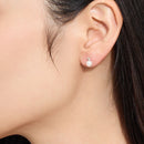 ピアス レディース 選べる 14デザイン 地金 プラチナ PT900 or 18金 K18 ゴールド アコヤ真珠 パール se56-0009