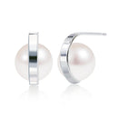 ピアス レディース 選べる 14デザイン 地金 プラチナ PT900 or 18金 K18 ゴールド アコヤ真珠 パール se56-0009