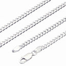 シルバー チェーン ネックレス 喜平チェーン 幅2.8mm 長さ 40/45/50/55/60cm scd80