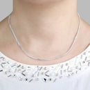 シルバー チェーン ネックレス 喜平チェーン 幅2.8mm 長さ 40/45/50/55/60cm scd80