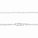 シルバー チェーン ネックレス あずきチェーン 幅 2.3mm 長さ 40/45/50/55/60cm scl60