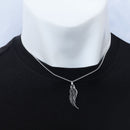 ペンダント トップ 羽 シルバー925 アクセサリー ペンダント トップのみ sp-1854