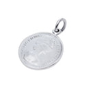 ペンダント トップ コイン風 マリア クラウン 2way シルバー925 アクセサリー トップのみ sp-2639