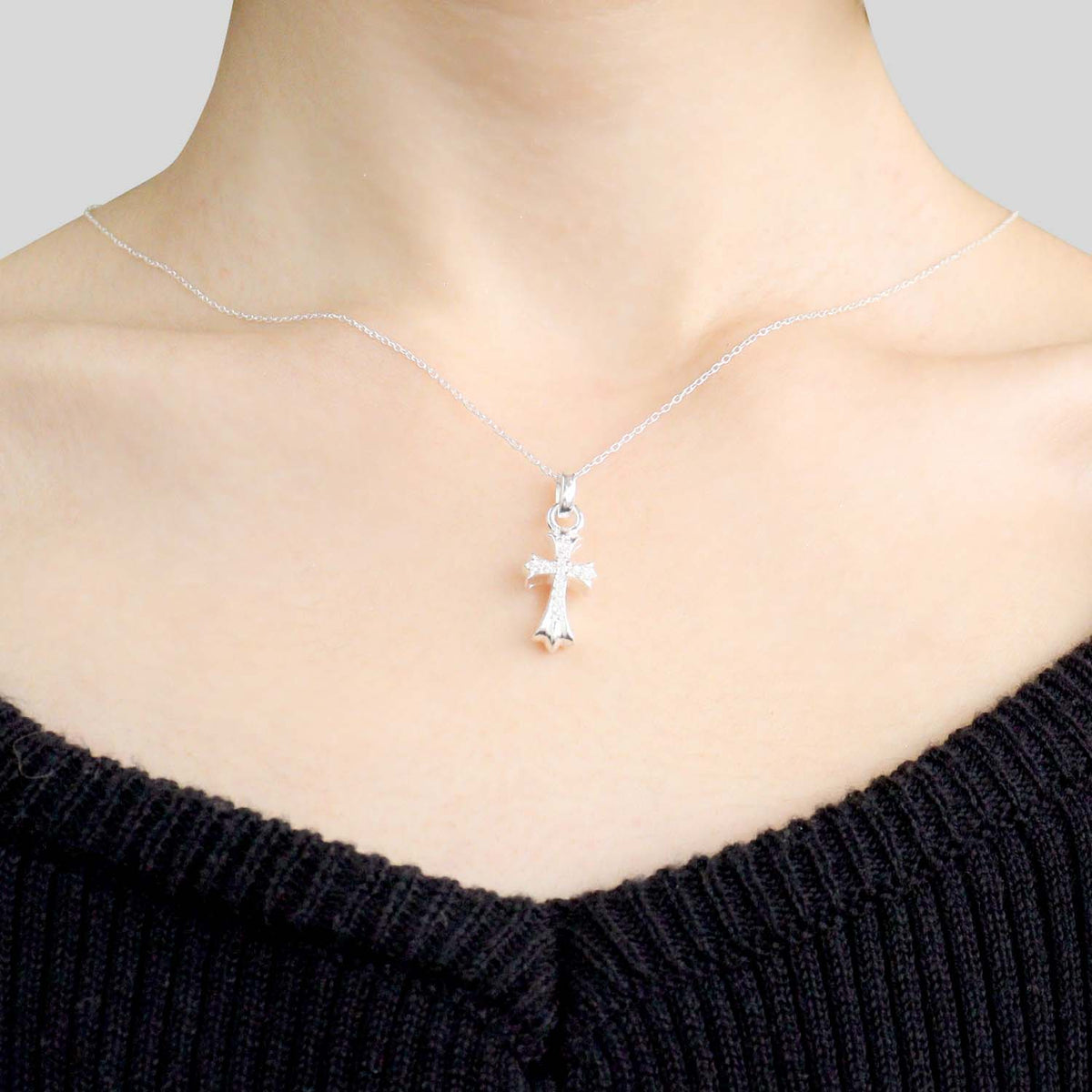 ペンダントトップ クロストップのみ メンズ レディース シルバー925
