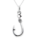 ペンダントトップ フィッシュフック トップ メンズ レディース シルバー925 sp01-0009