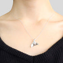 ペンダントトップ ホエールテール トップのみ メンズ レディース シルバー925 sp01-0011